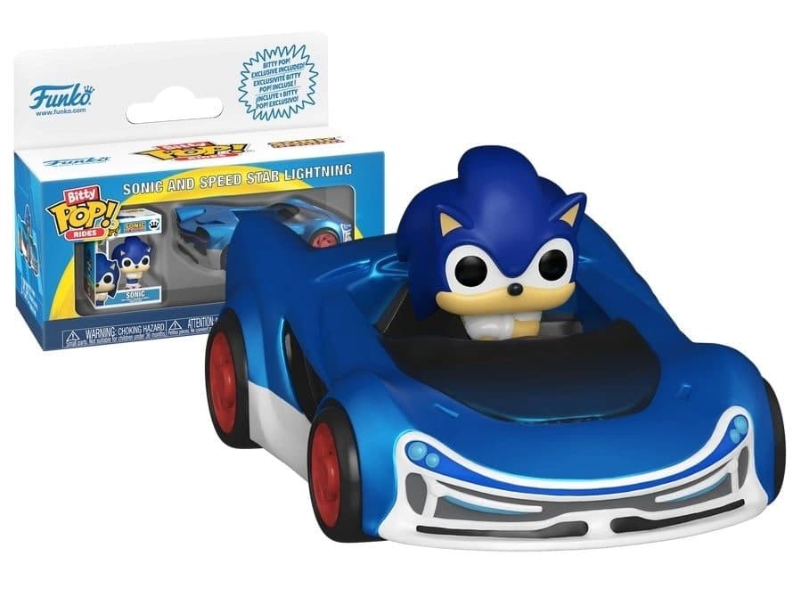 FUNKO Bitty POP Ride Sonic The Hedgehog - Sonic With Speed Star - 889698929608
