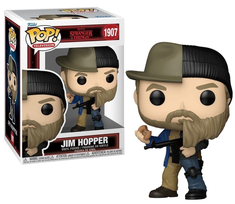 FUNKO POP Stranger Things - 1907 Jim Hopper SPLT 9cm - 889698930857