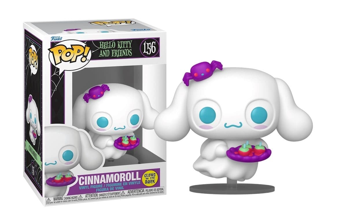 FUNKO POP Sanrio: Hello Kitty And Friends - 156 Cinnamoroll Spooky (Glows In The Dark) 9cm - 889698945752