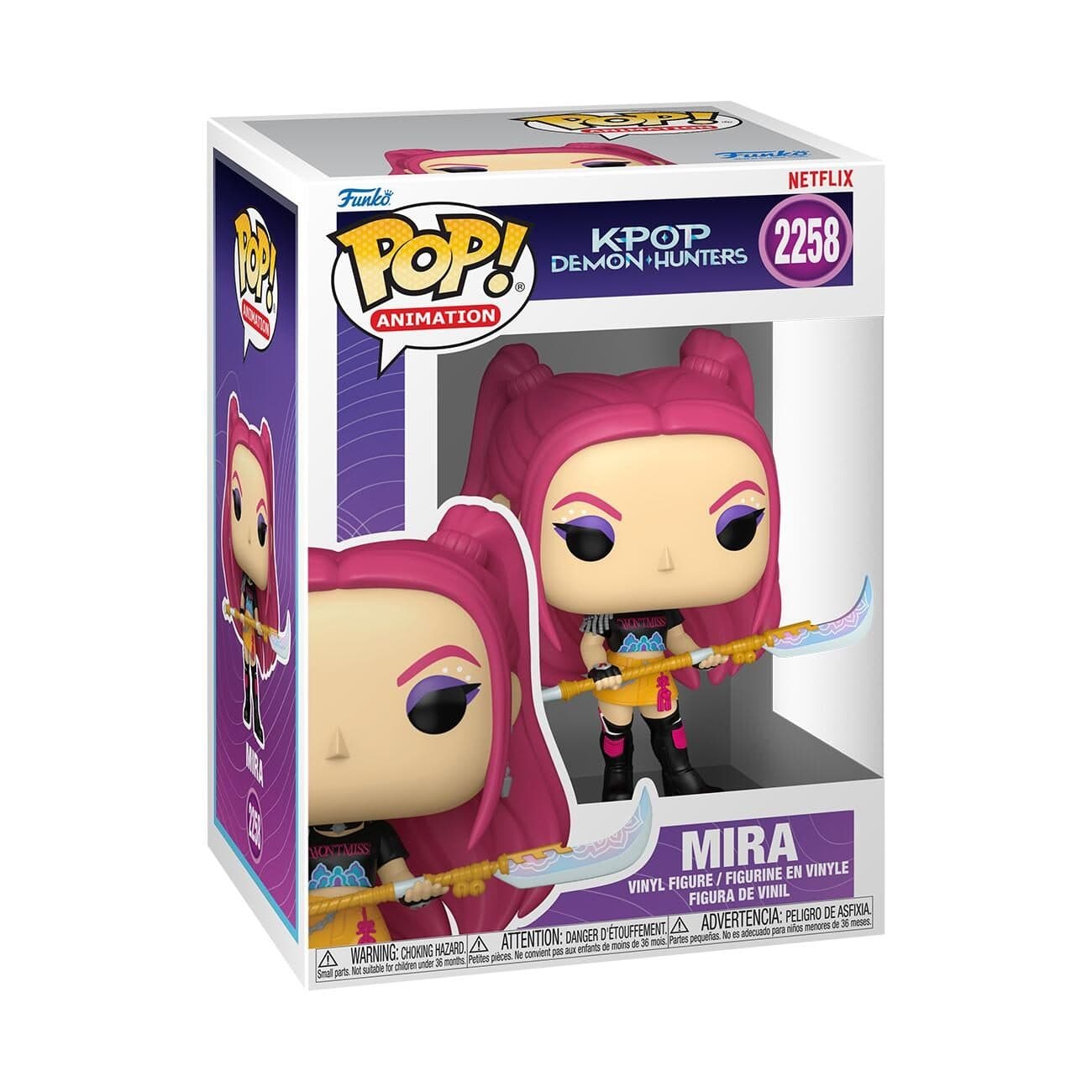 FUNKO Pop! Animation: Kpop Demon Hunters - 2258 Mira 9 cm - 889698952668