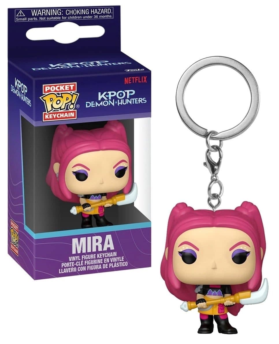 FUNKO POP Keychain: K-Pop Demon Hunters - Mira - 889698956864