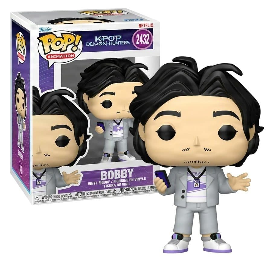 FUNKO POP Animation: Kpop Demon Hunters - 2432 Bobby 9cm - 889698958042