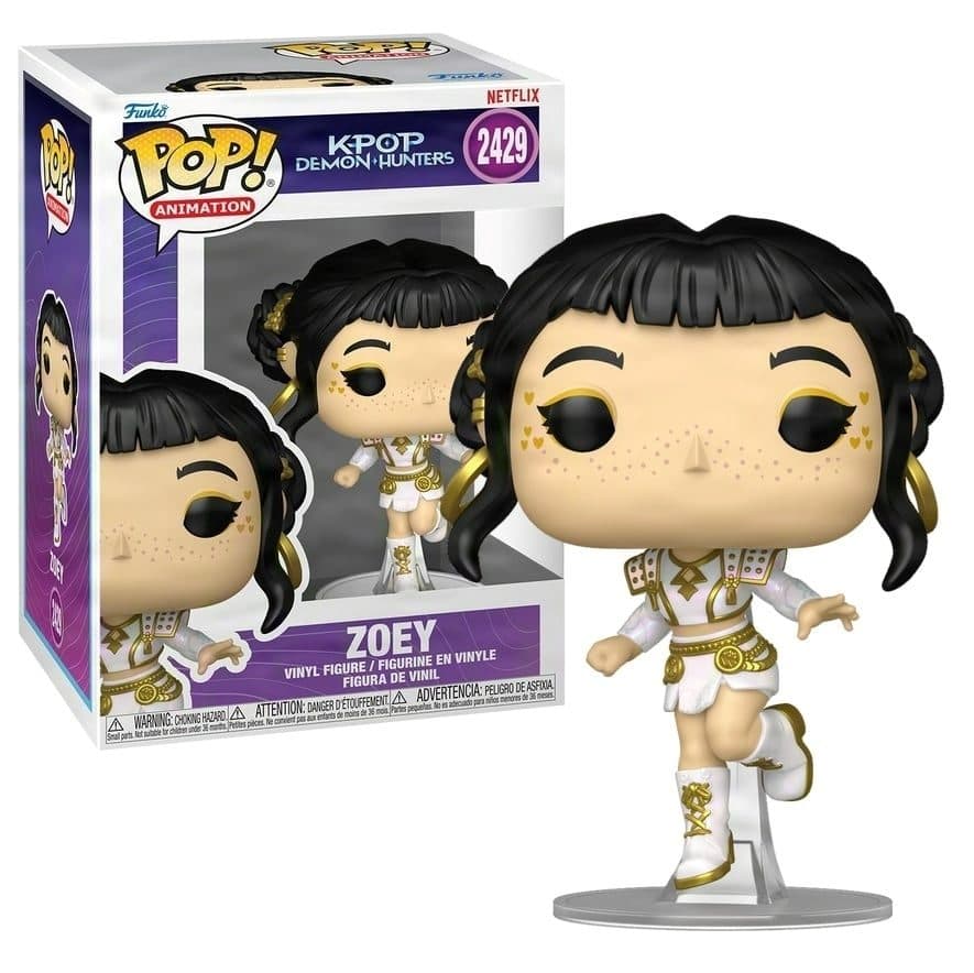 FUNKO POP Animation: Kpop Demon Hunters - 2429 Zoey 9cm - 889698958097